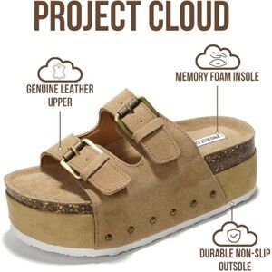 NEW PROJECT CLOUD Platform Sandals